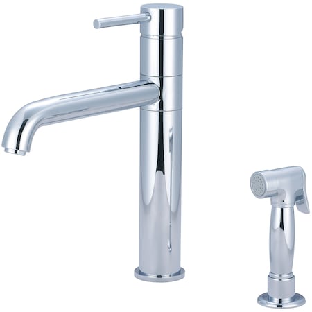 Pioneer Industries Single Handle Kitchen Faucet in Chrome 2MT161H